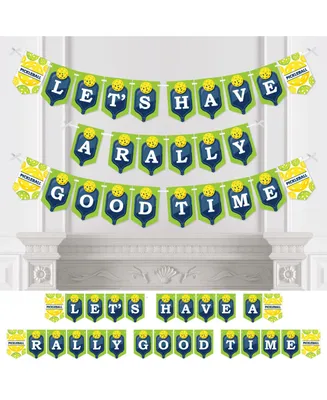 Let's Rally Pickleball Birthday or Retirement Party Bunting Banner
