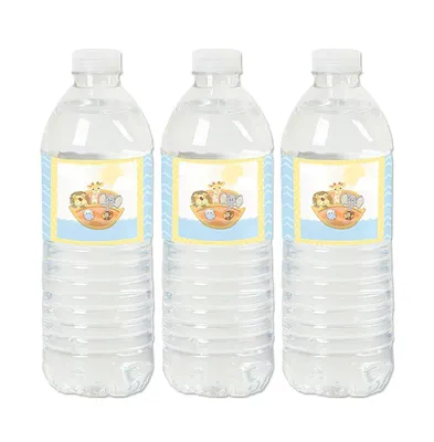 Noah's Ark - Baby Shower Water Bottle Sticker Labels - Set of 20