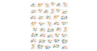 So. Many. Feelings Stickers.: 2,700 Stickers for Every Mood by Pipsticks +Workman