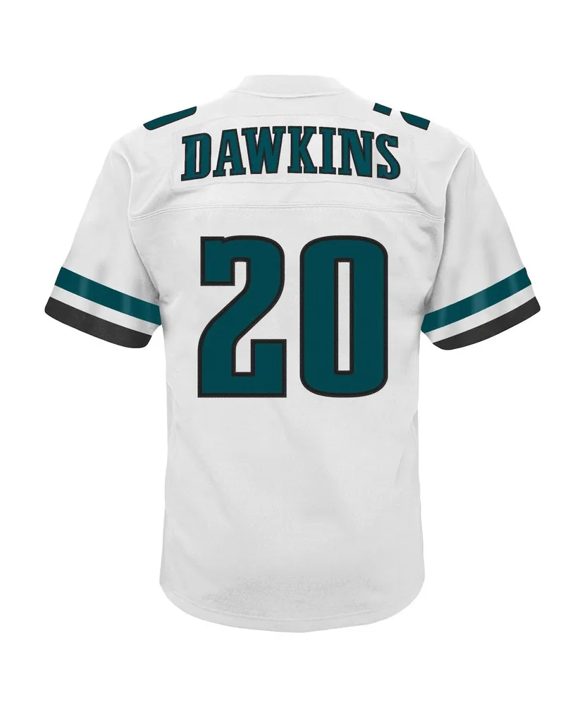 Big Boys and Girls Mitchell & Ness Brian Dawkins White Philadelphia Eagles 2004 Retired Player Legacy Jersey