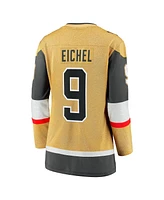 Women's Fanatics Jack Eichel Gold Vegas Golden Knights Alternate Premier Breakaway Player Jersey