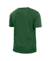 Men's New Era Green Bay Packers 2022 Sideline Ink Dye T-shirt