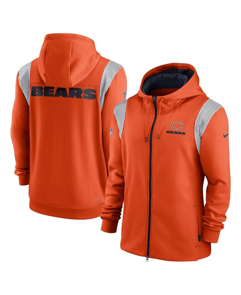 Dunbrooke Men's Navy and Orange Chicago Bears Apprentice Full-Zip