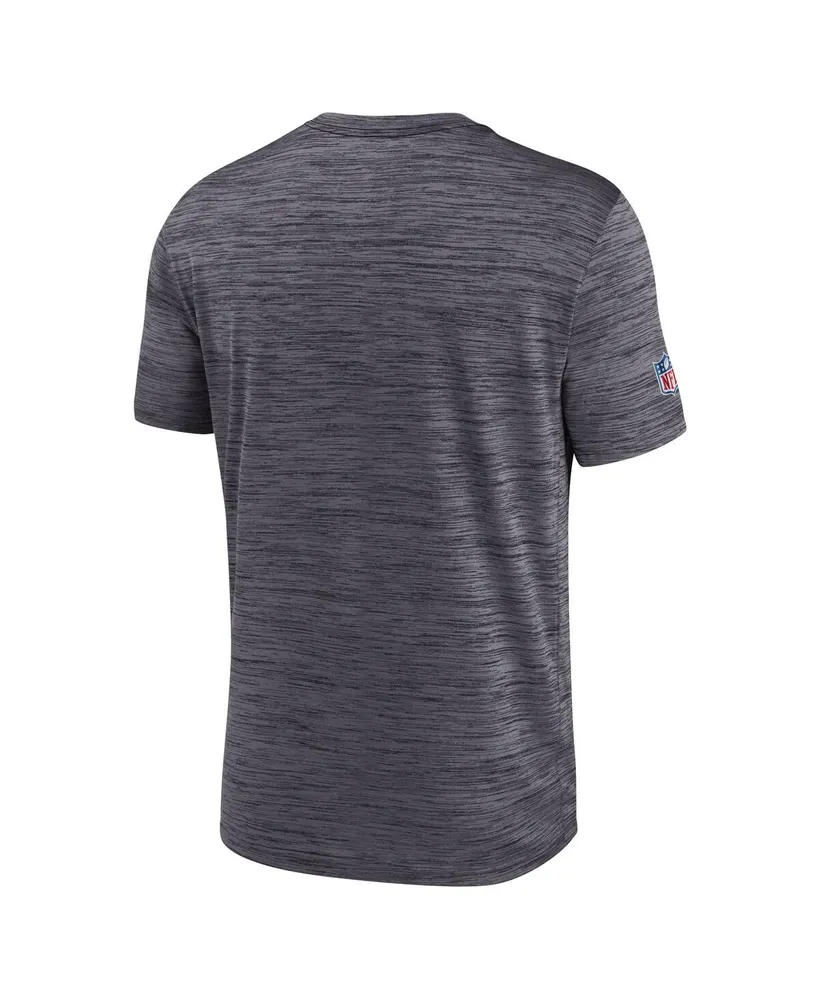 Men's Nike Black Atlanta Falcons Sideline Velocity Athletic Stack Performance T-shirt