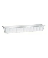 Novelty Polypro Plastic Flower Box Liner, 36 Inches White