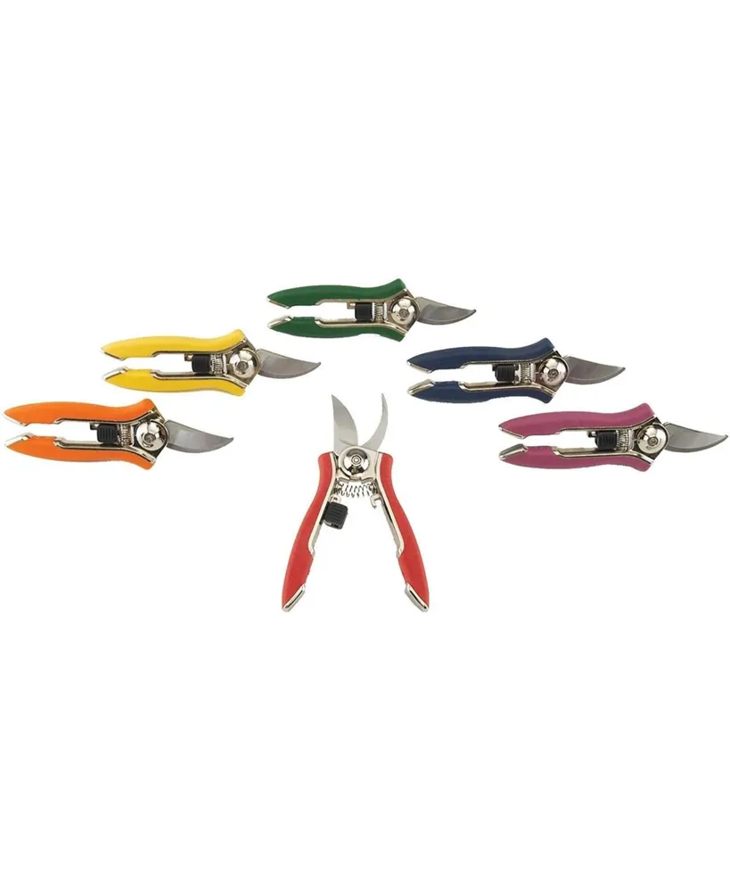 Dramm ColorPoint Compact Bypass Pruner, Assorted Colors, 6 Inches