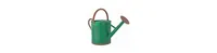 Gardener Select Metal Watering Can, Green w/ Copper Accent, 0.92 Gal