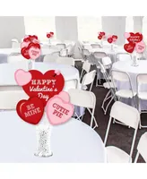 Conversation Hearts Valentine Centerpiece Sticks Showstopper Table Toppers 35 Pc