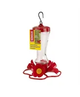 Stokes Select Impatiens Hummingbird Feeder with Four Feeding Ports, 8 fl oz Nectar Capacity