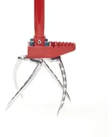 Garden Weasel Claw Pro Garden Cultivator, Red