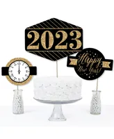 New Year's Eve - Gold - 2024 New Years Eve Party Centerpiece Table Toppers 15 Ct
