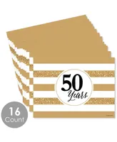 We Still Do - 50th Wedding Anniversary - Party Table Decor Party Placemats 16 Ct