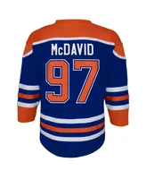 Big Boys Connor McDavid Royal Edmonton Oilers Home Replica Player Jersey