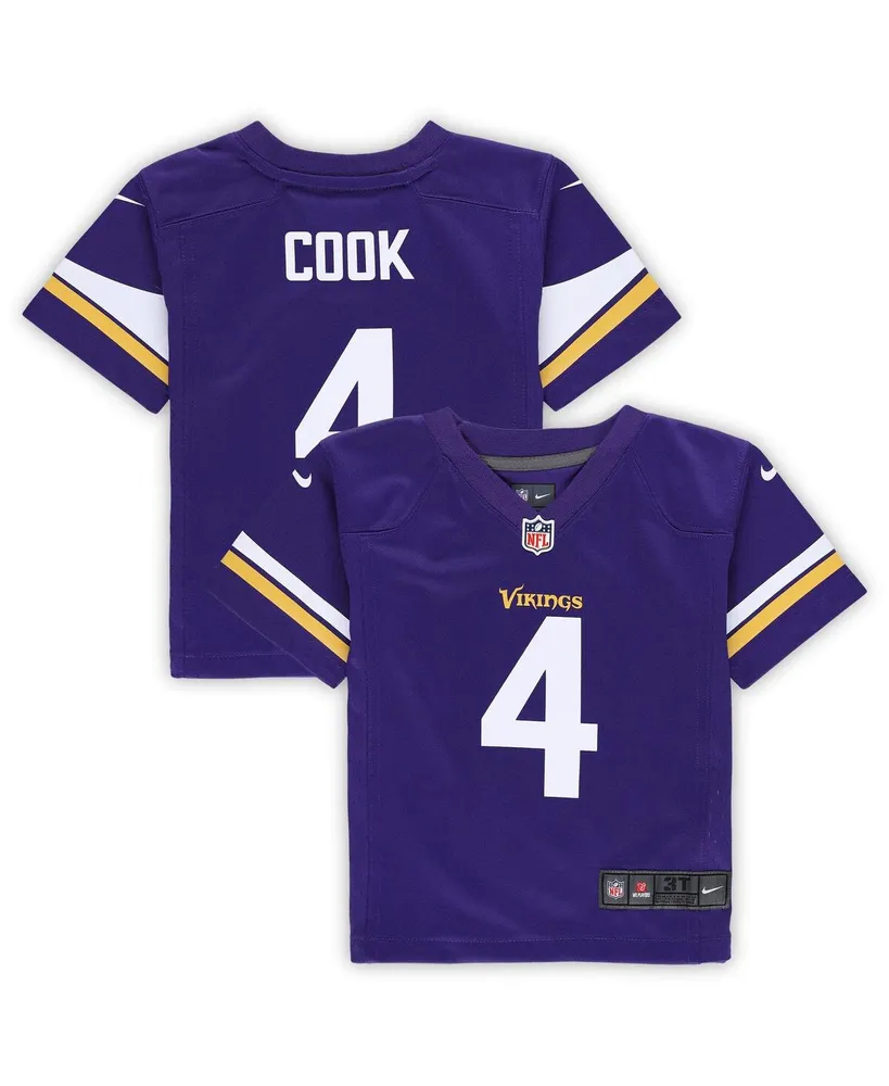 Toddler Boys and Girls Nike Dalvin Cook Purple Minnesota Vikings Game Jersey