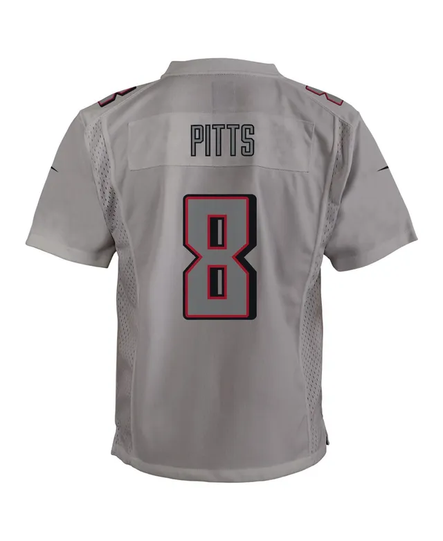 Nike Big Boys Kyle Pitts Gray Atlanta Falcons Atmosphere Game