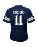 Toddler Boys and Girls Nike Micah Parsons Navy Dallas Cowboys Game Jersey