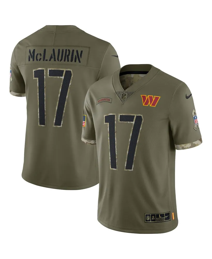 Nike Men's Nike Terry McLaurin Olive Washington Commanders 2022 Salute To  Service Limited Jersey