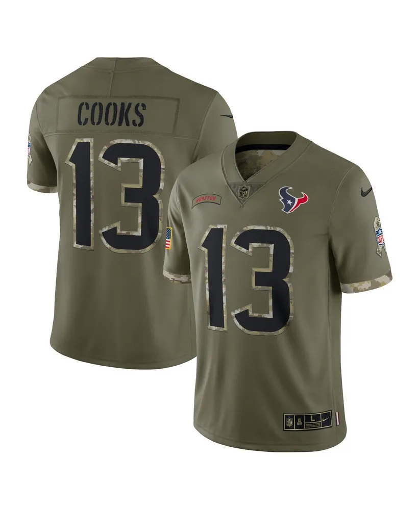 Men's Nike J.K. Dobbins Olive Baltimore Ravens 2022 Salute to Service Limited Jersey Size: Small