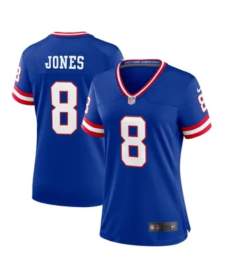 Women's Nike Daniel Jones Royal New York Giants Classic Player Game Jersey