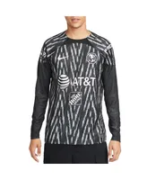 Men's Nike Black Club America 2022/23 Goalkeeper Replica Long Sleeve Jersey