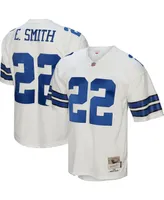 Men's Mitchell & Ness Emmitt Smith White Dallas Cowboys 1992 Legacy Replica Jersey