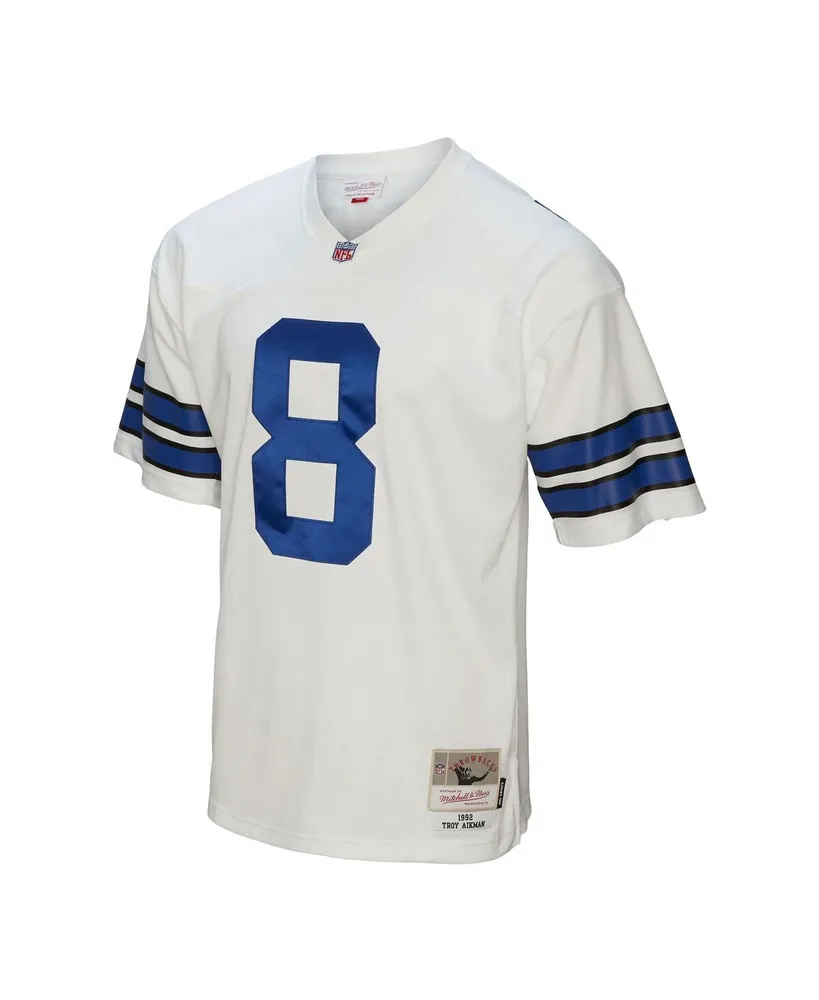 Men's Mitchell & Ness Troy Aikman White Dallas Cowboys 1992 Legacy Replica Jersey