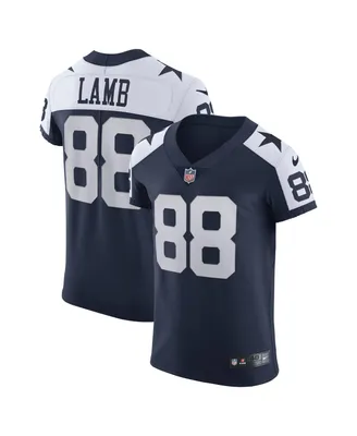 Men's Nike CeeDee Lamb Navy Dallas Cowboys Alternate Vapor Elite Jersey