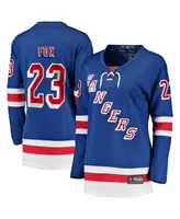 Women's Fanatics Adam Fox Blue New York Rangers Home Premier Breakaway Player Jersey