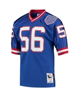 Men's Mitchell & Ness Lawrence Taylor Royal New York Giants 1990 Authentic Throwback Retired Player Jersey