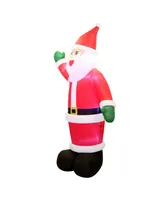 Hurley Christmas Giant Inflatable Santa, 240"