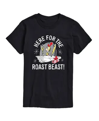 Airwaves Men's Dr. Seuss The Grinch Roast Beast Graphic T-shirt
