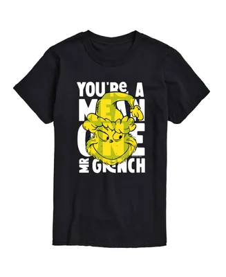 Airwaves Men's Dr. Seuss The Grinch Mean One Graphic T-shirt