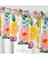 Greenland Home Fashions Watercolor Dream Window Valance