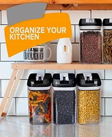 Cheer Collection 8 Piece Food Storage Containers, 0.8 Liter