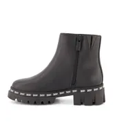 Dkny Big Girls Gabby Bolten Ankle Block Heel Zipper Boot