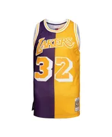 Men's Mitchell & Ness Magic Johnson Purple