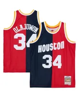 Men's Mitchell & Ness Hakeem Olajuwon Navy