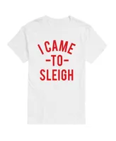 Airwaves Men's I Came to Sleigh Short Sleeve T-shirt