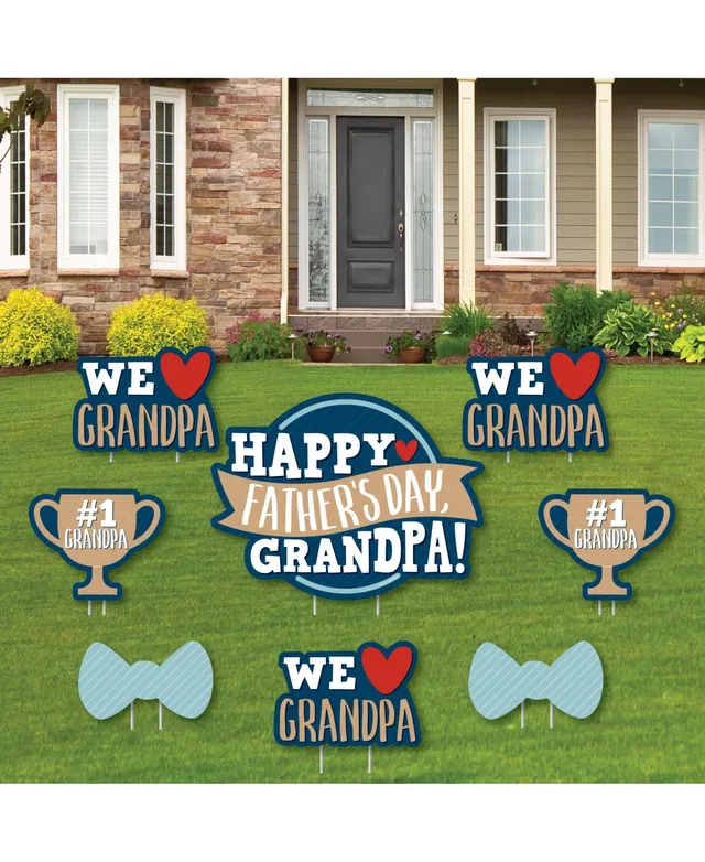 Big Dot Of Happiness Grandpa, Happy Father's Day - We Love Grandfather  Money & Gift Card Holders 8 Ct