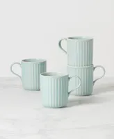 Lenox French Perle Solid 4 Piece Mug Set, Service for