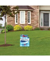 Taking Flight - Airplane - Outdoor Lawn Sign - Party Yard Sign - 1 Pc