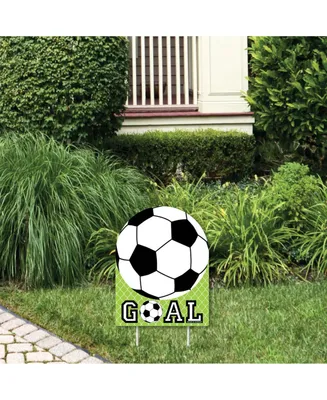 Goaaal - Soccer - Outdoor Lawn Sign - Party Yard Sign - 1 Pc