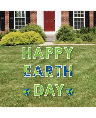 Happy Earth Day - Outdoor Lawn Decor Save the Planet Yard Signs Happy Earth Day