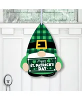 Big Dot of Happiness Irish Gnomes - Hanging St. Patrick s Day Party Outdoor Front Door Decor 1 Pc