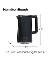 Hamilton Beach 1.7 Liter Cool-Touch Digital Kettle - 41033