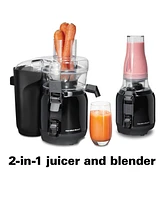 Hamilton Beach Big Mouth Juice & Blend 2-in-1 Juicer and Blender - 67970