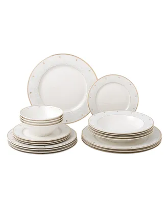 Lorren Home Trends 20 Piece Service for 4 Dinnerware Set