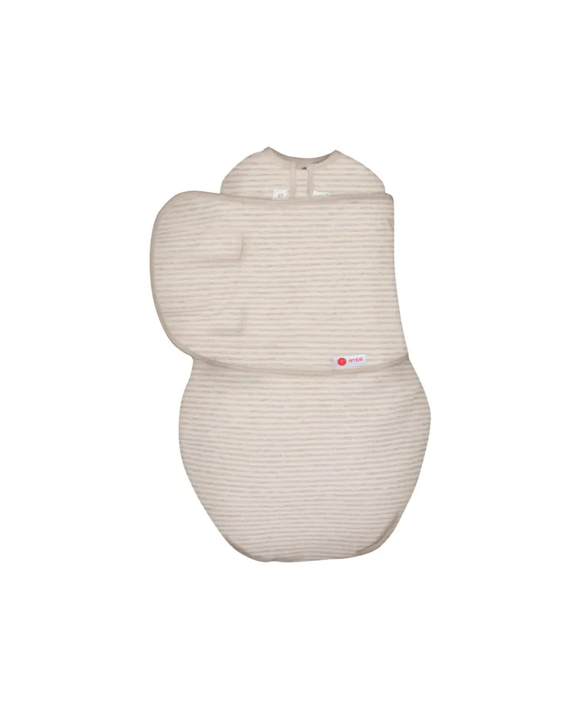 embe Infant Organic Swaddle Wrap (0-3 months) Arms-In, Legs-In/Legs-Out