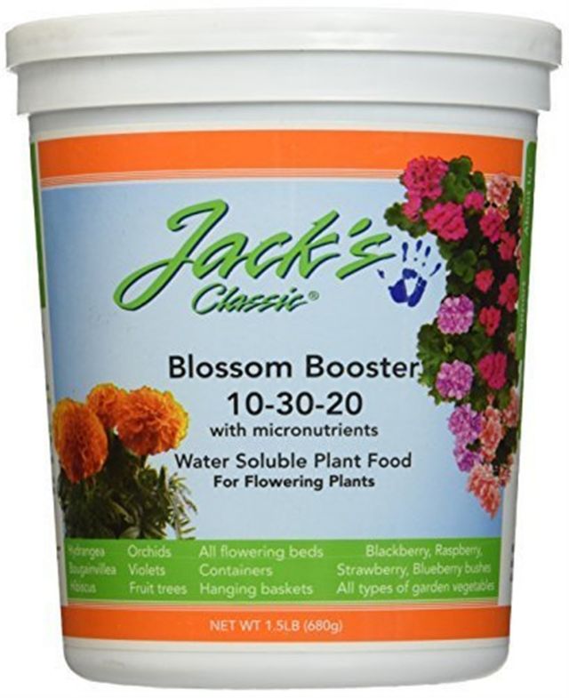 Jacks Nutrients Classic Blossom Booster Water Soluble Plant Food 1.5lb