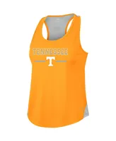 Women's Colosseum Tennessee Orange Volunteers Sachs 2-Hit Scoop Neck Racerback Tank Top